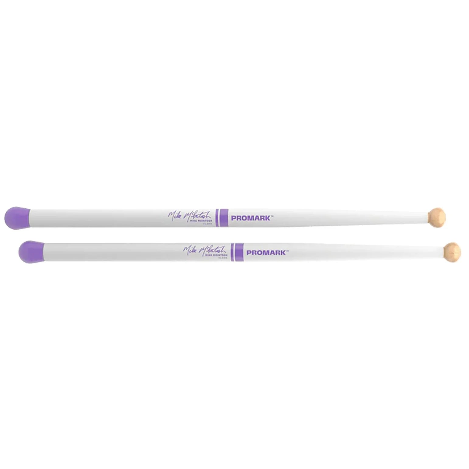 Promark Mike McIntosh Signature Flips Marching Tenor Sticks - Wood Tip